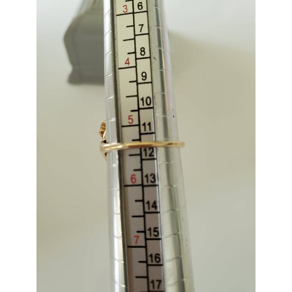 Antique 10k Ruby And Opal Bypass Ring - image 8